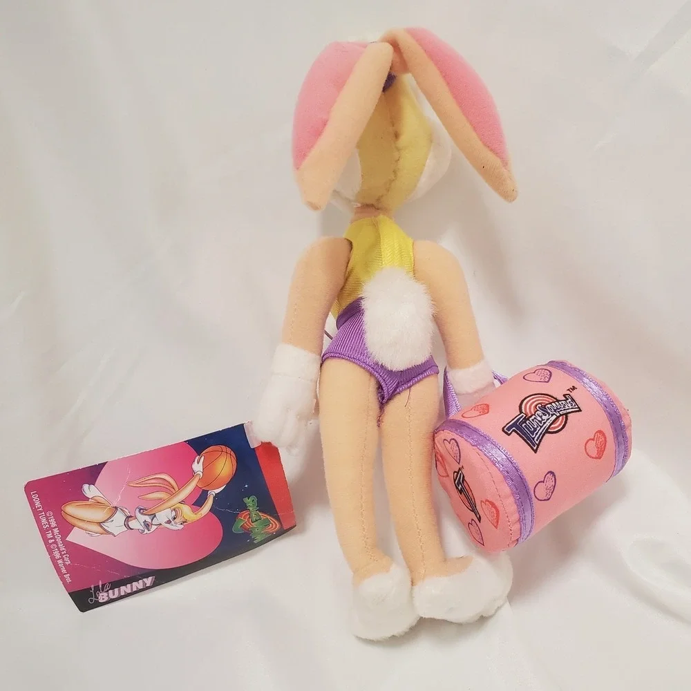 Looney Tunes Warner Bros Space Jam Lola Bugs Bunny Girl 1996 Stuffed Plush Tags